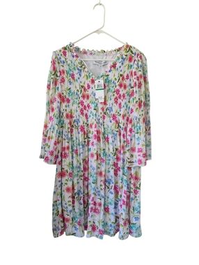 Emma & Michele Floral A Line Dress New